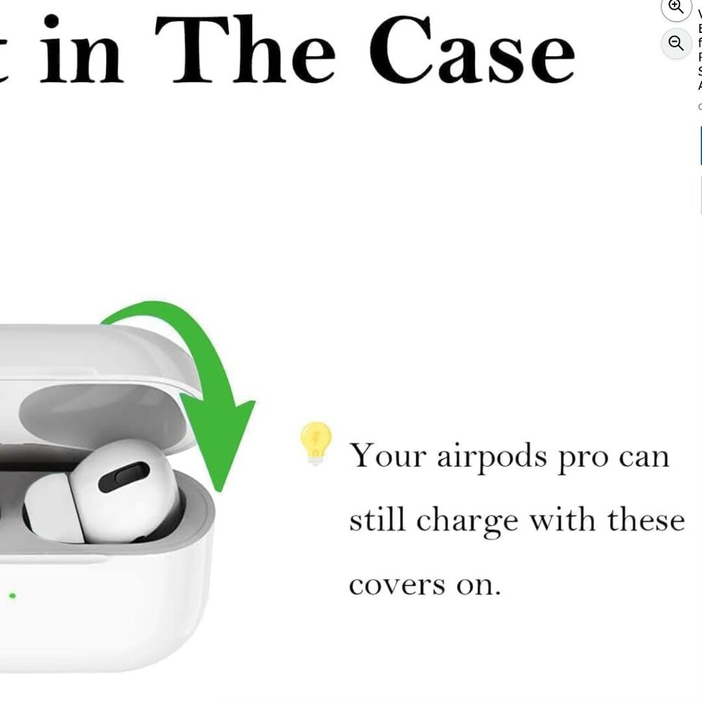 Airpod pro 1 & 2 replacement earbud tips NEW! - Picture 2 of 7